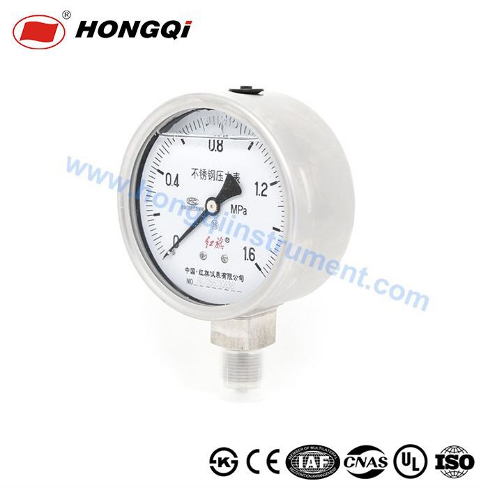 HONGQI shock-proof pressure gauge