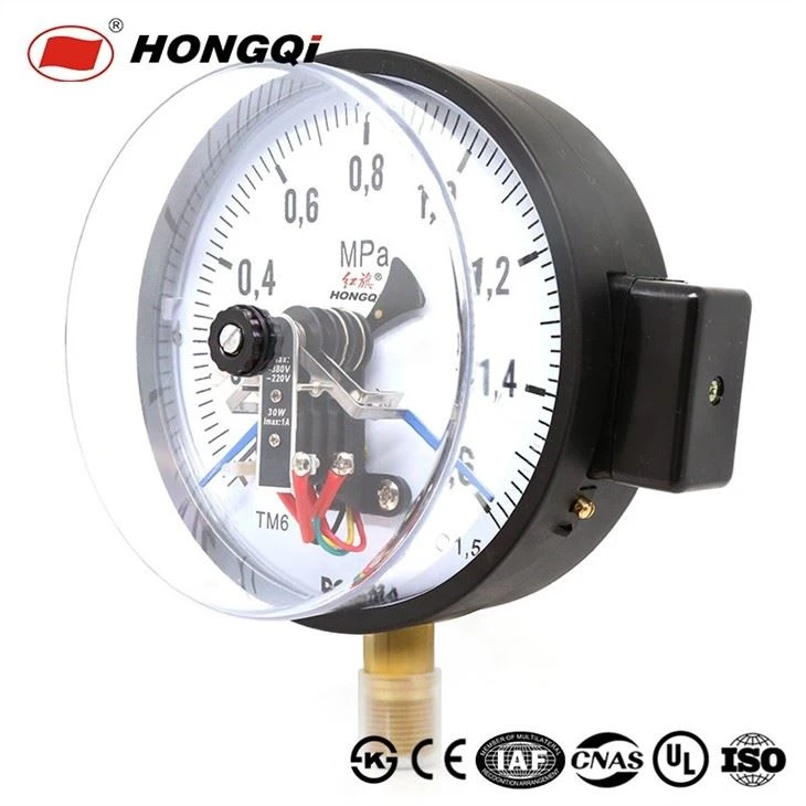 Dia 150mm Electric contact pressure gauge (4)