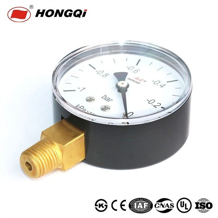 2.4Inches Standard Brass Socket Vacuum Pressure Gauge