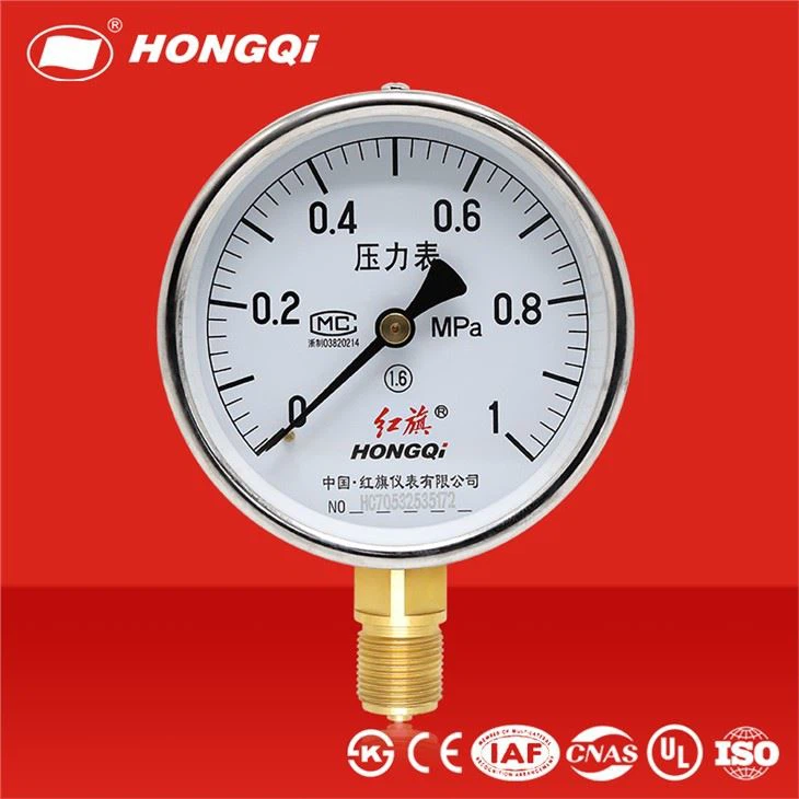 Hongqi Ecnomic Electroplating Gauge tal-Pressjoni