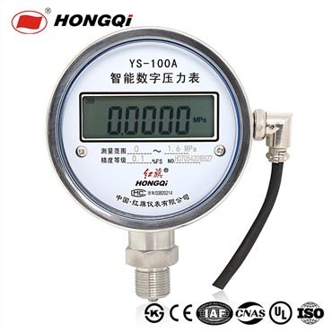 Hongqi® Preċiżjoni Għolja Stainless Steel Diġitali Bil LSD Display Pressjoni Gauges/Manometru