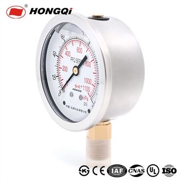 Gauge tal-Pressjoni Shockproof Kwalità Tajba