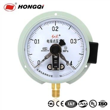 YX-150T Gauge tal-Pressjoni tat-Temperatura tal-Kuntatt Elettriku tal-Qiegħ Bil-Fanġ